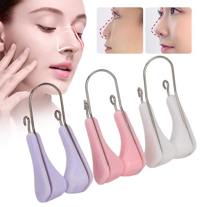 woobles 3Pcs Nose Up Lifting Magic Nose Shaper Clip Beauty Nose Slimming Device Pain Free High Up Tool - Image 4